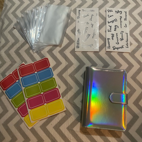 Iridescent Mini Budget Binder - Picture 2 of 6